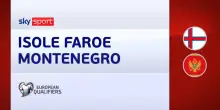 Isole Far Oer-Montenegro 4-0: gol e highlights