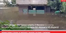 Inondazioni e frane in Messico: diverse vittime e dispersi