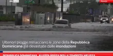 Repubblica Dominicana, allerta rossa per la tempesta Melissa