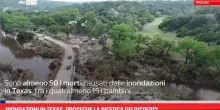 Inondazioni in Texas, continuano le ricerche dei dispersi