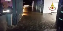 Maltempo, nubifragio e allagamenti a Trieste