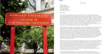 Usa, lettera virale della Casa Bianca non è stata corretta da Harvard