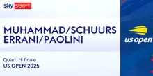 Muhammad/Schuurs-Errani/Paolini: highlights US Open