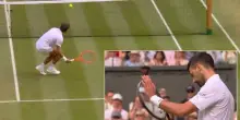 La perfetta volée di Cobolli contro Djokovic. VIDEO