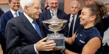 Internazionali d'Italia, Jasmine Paolini incontra Mattarella