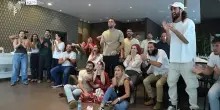 La gioia delle famiglie degli ostaggi David e Or