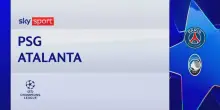 PSG-Atalanta 4-0: il video dei gol
