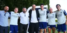 Inter, ecco Gattuso: il Ct in visita ad Appiano