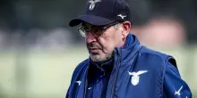 Lazio, malore Sarri: l'allenatore sta tornando a Formello