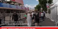Blackout elettrico a Cannes, colpito anche festival cinema