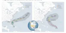 Uragano Imelda si abbatte sulle Bermuda con venti a oltre 150 Km/h
