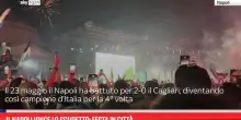 Il Napoli vince lo scudetto: festa in città