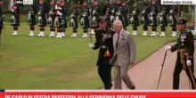 Re Carlo in Scozia partecipa alla Cerimonia delle Chiavi