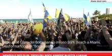 Mondiale per Club, tifosi del Boca Juniors in festa a Miami