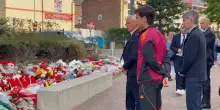 Roma, l'omaggio a Diogo Jota di Dybala, Ranieri e Massara