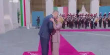 Meloni riceve presidente polacco Nawrocki a Palazzo Chigi