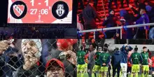 Follia in Sudamerica: gravi scontri tra tifosi e partita annullata. FOTO