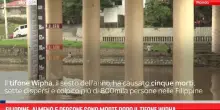 Filippine, almeno 5 persone sono morte dopo il tifone Wipha