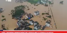 Cina, peggiore inondazione del secolo nella contea di Huaiji