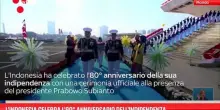 L'Indonesia celebra l'80° anniversario dell'indipendenza