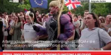 Serbia, Pride e protesta anti-governo si uniscono a Belgrado