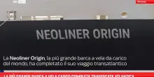 La più grande barca a vela completa traversata atlantica