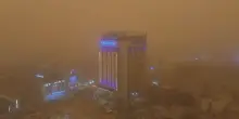 Tempesta di sabbia in Arabia Saudita, Emirati Arabi, Siria e Iraq FOTO