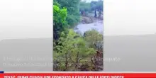 Texas, fiume Guadalupe esondato a causa delle forti piogge