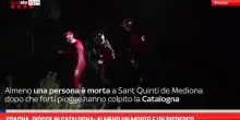 Spagna, piogge in Catalogna: almeno un morto e un disperso