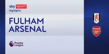 Fulham-Arsenal 0-1: gol e highlights