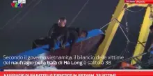 Naufragio di un battello turistico in Vietnam, 38 vittime
