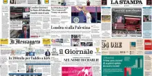 Le prime pagine dei quotidiani del 22 settembre: la rassegna stampa