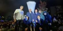 Atalanta, festa di compleanno con statua in ricordo dell'Europa League