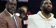 Shaq a gamba tesa su Embiid: 'Non sopporta le mie critiche, non ne parlerò più'