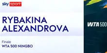 Rybakina-Alexandrova: highlights Wta Ningbo