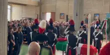 Mattarella a Ostuni a funerali del carabiniere ucciso. VIDEO