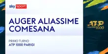 Auger Aliassime-Comesana: highlights Atp Parigi