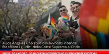 Pride LA, drag queen interpretano giudici Corte Suprema