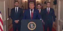 Attacco Usa a Iran, il discorso di Trump dalla Casa Bianca. VIDEO