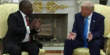 Scontro Trump-Ramaphosa su 'genocidio bianch' in Sudafrica