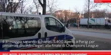 Psg-Inter, 5400 poliziotti a Parigi per finale Champions