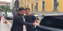 Milan, Jashari arriva alla clinica 'La Madonnina' per le visite mediche
