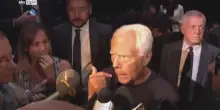 Giorgio Armani: 'Voglio vincere. Io sono uno sportivo'