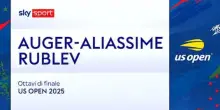 Auger Aliassime-Rublev: highlights US Open