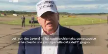 Usa, Trump rimanda i dazi contro Ue al 9 luglio