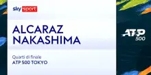 Alcaraz-Nakashima: highlights Atp Tokyo
