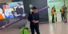Roma, ecco Gasperini: l'arrivo a Fiumicino. VIDEO