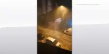 Maltempo Romagna, strade come fiumi a Bellaria-Igea Marina