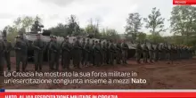 Nato, al via esercitazione militare in Croazia