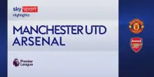 Manchester United-Arsenal 0-1: gol e highlights